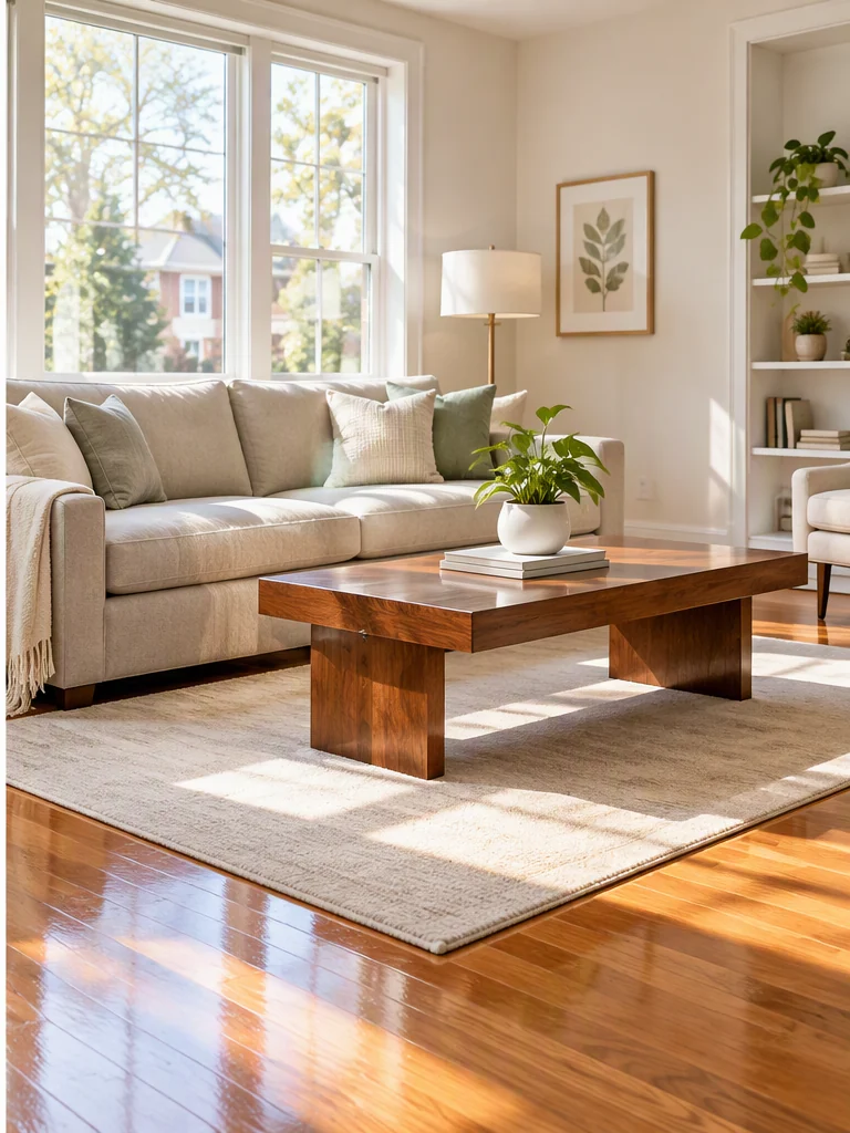Illustration of living-room care