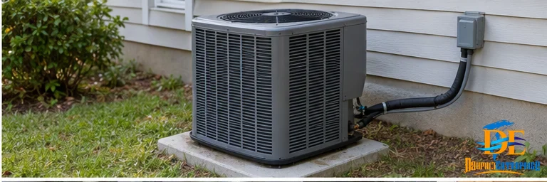 after visual concept for AC installation or replacement