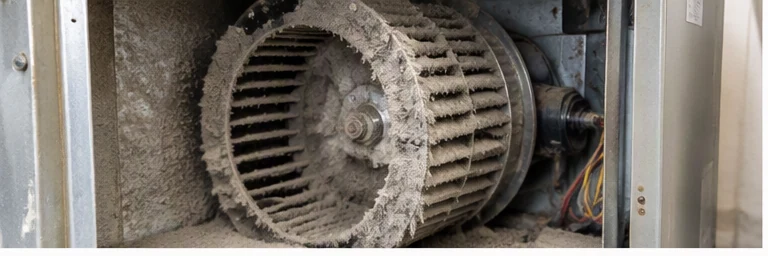 before visual concept for Blower cleaning