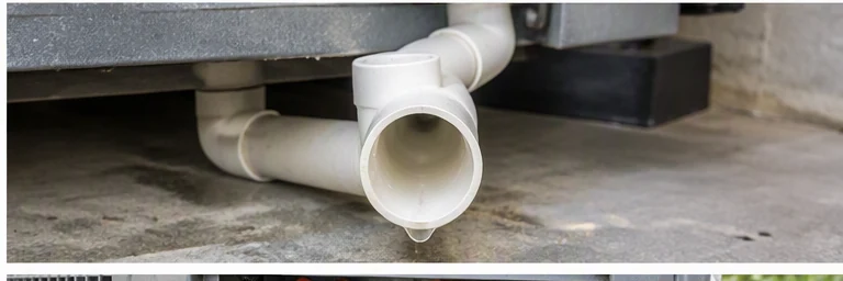after visual concept for HVAC drain line cleaning