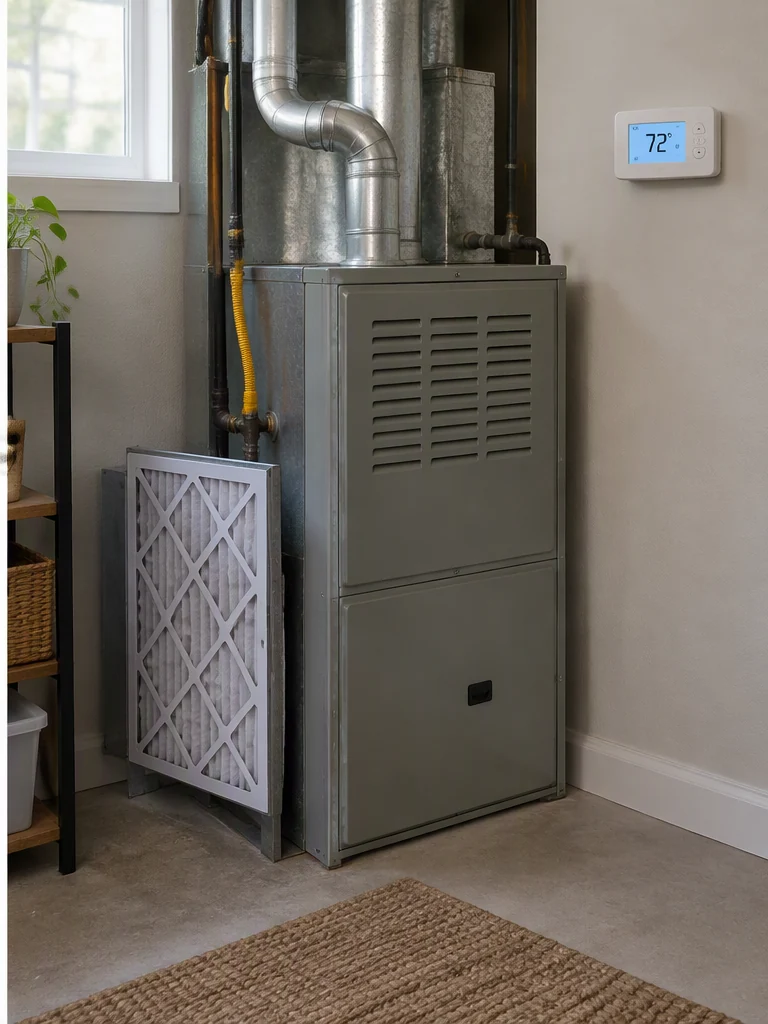 after visual concept for No-heating or no-cooling service request