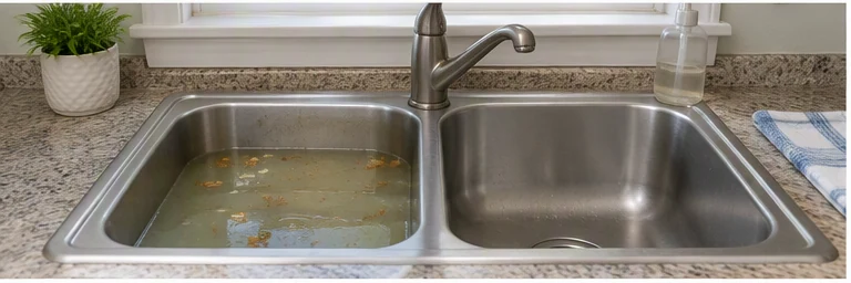before visual concept for Drain cleaning or clogged drain service