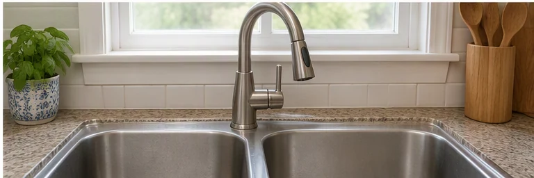 after visual concept for Sink or faucet installation or replacement