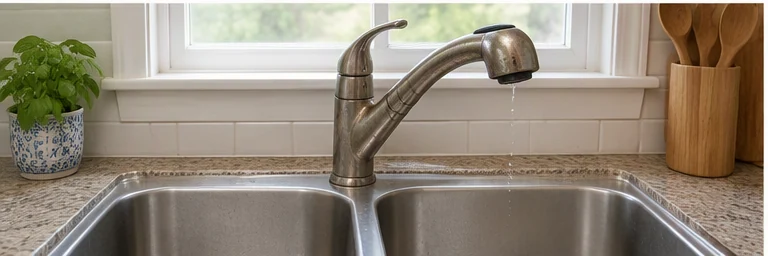 before visual concept for Sink or faucet installation or replacement