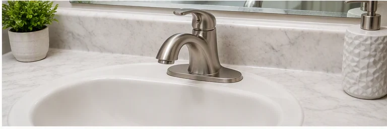 after visual concept for Plumbing fixture installation
