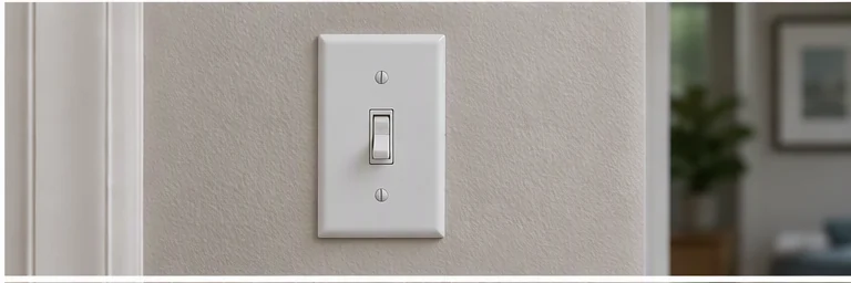 after visual concept for Outlet or switch installation and replacement