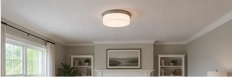 after visual concept for Lighting installation or fixture replacement