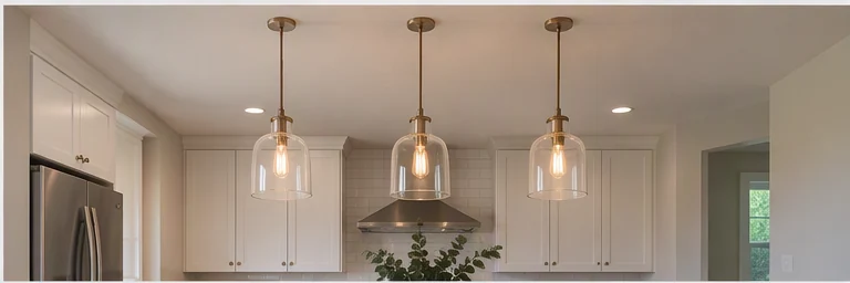 after visual concept for Pendant light installation