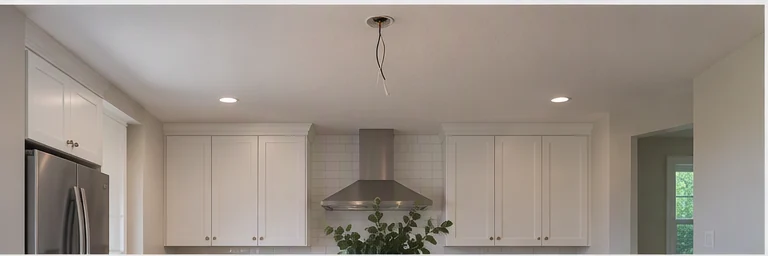 before visual concept for Pendant light installation