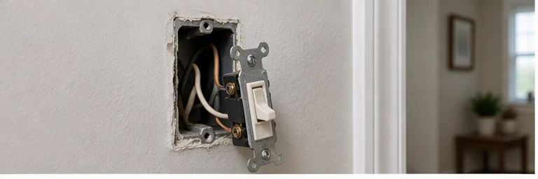 before visual concept for Minor wiring repair