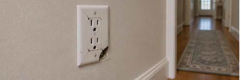 before visual concept for Electrical safety inspection
