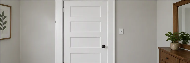 after visual concept for Door and trim painting