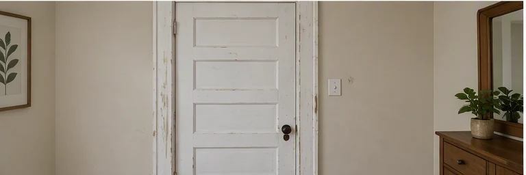 before visual concept for Door and trim painting