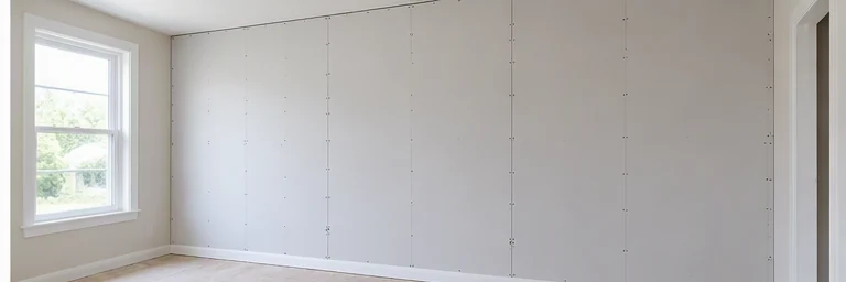 after visual concept for Drywall installation