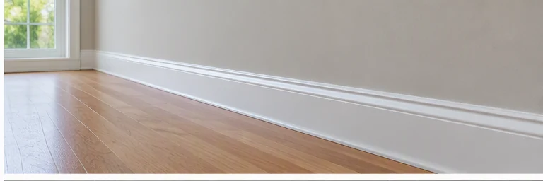 after visual concept for Trim or molding installation