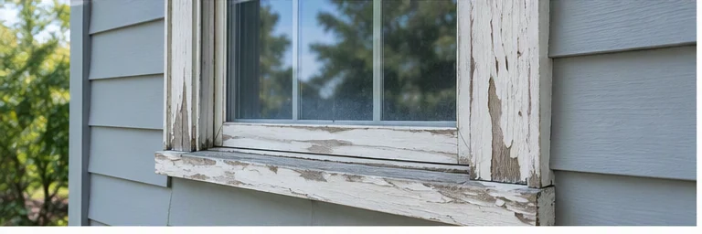 before visual concept for Exterior trim repair
