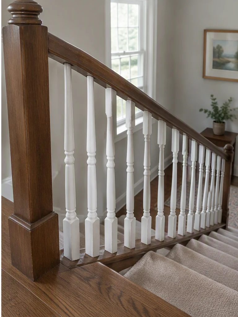 after visual concept for Railing repair