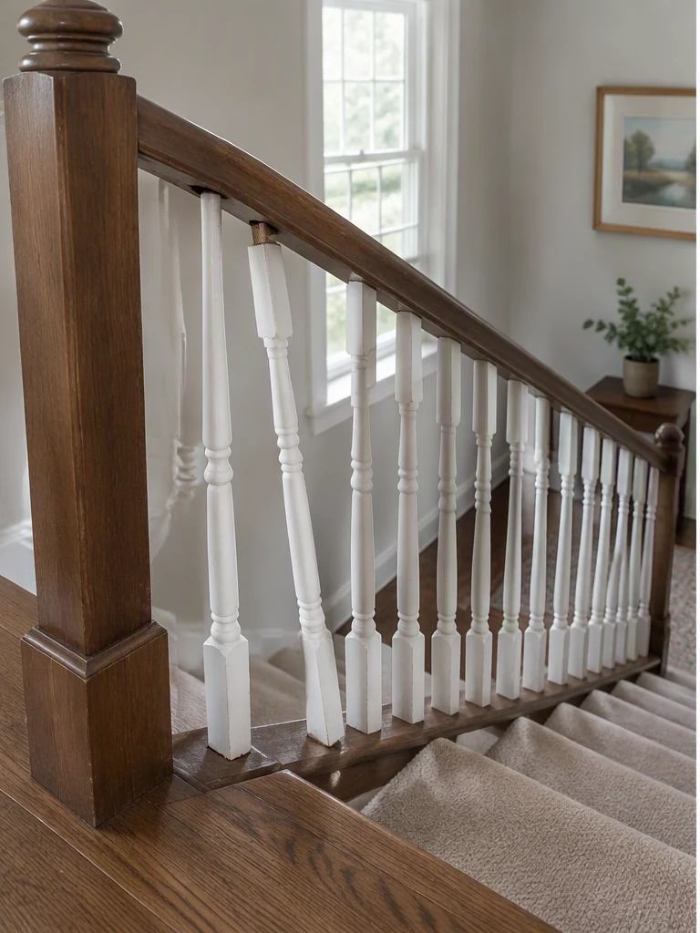 before visual concept for Railing repair