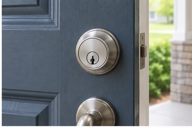 after visual concept for Lock replacement