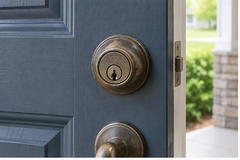 before visual concept for Lock replacement