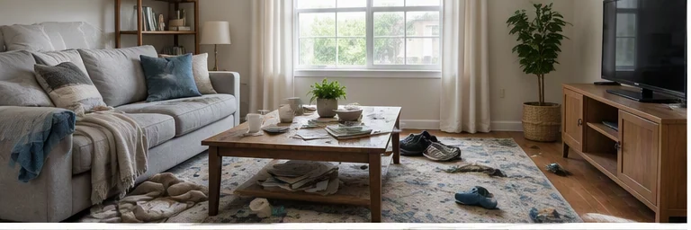 before visual concept for Regular house cleaning