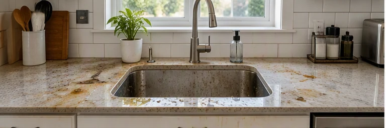 before visual concept for Kitchen and bathroom cleaning