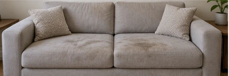 before visual concept for Upholstery cleaning