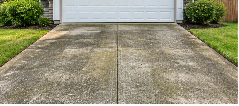 before visual concept for Pressure washing