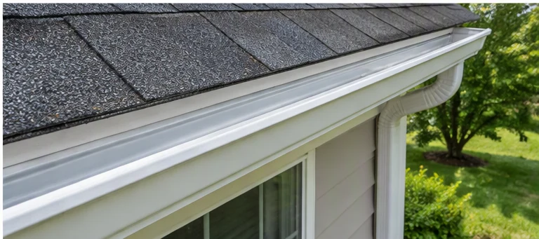after visual concept for Gutter cleaning