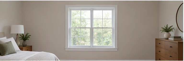 before visual concept for Curtain rod installation