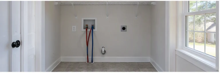 before visual concept for Washing machine installation or replacement