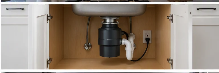 after visual concept for Garbage disposal installation or replacement