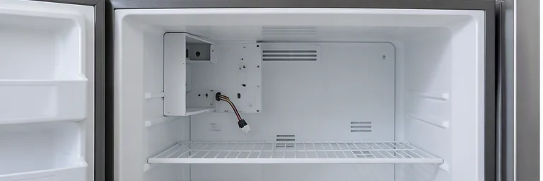 before visual concept for Ice maker installation