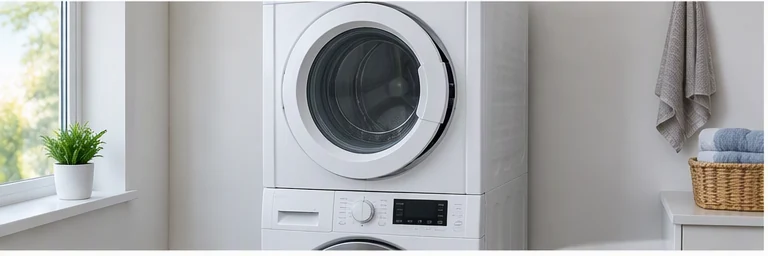 before visual concept for Stacked washer and dryer repair
