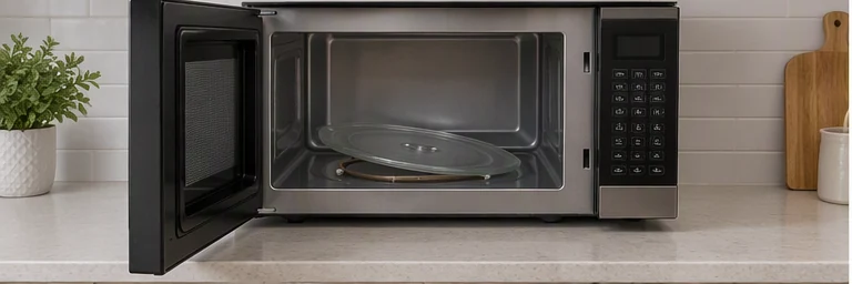 before visual concept for Microwave repair