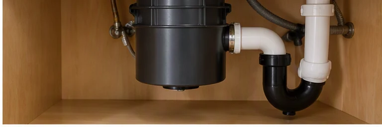 after visual concept for Garbage disposal repair