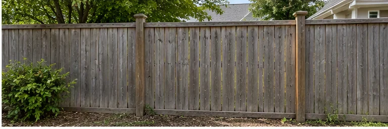 after visual concept for Fence repair