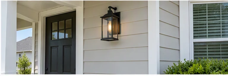 after visual concept for Exterior fixture installation
