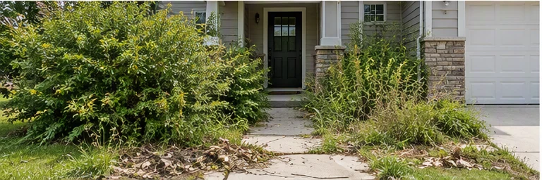 before visual concept for Property exterior maintenance