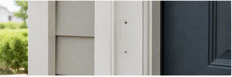 before visual concept for Doorbell installation