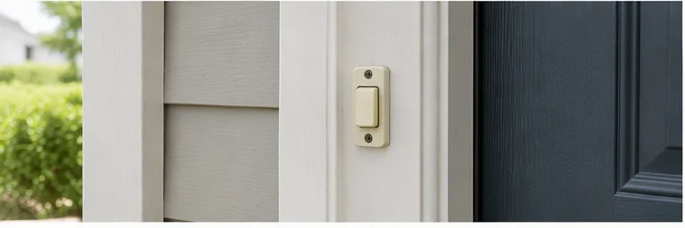 before visual concept for Smart doorbell installation