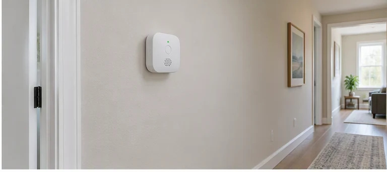 after visual concept for Carbon monoxide detector installation