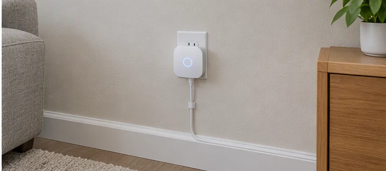 after visual concept for Basic smart home device installation