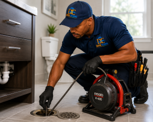 Bathroom drain repair